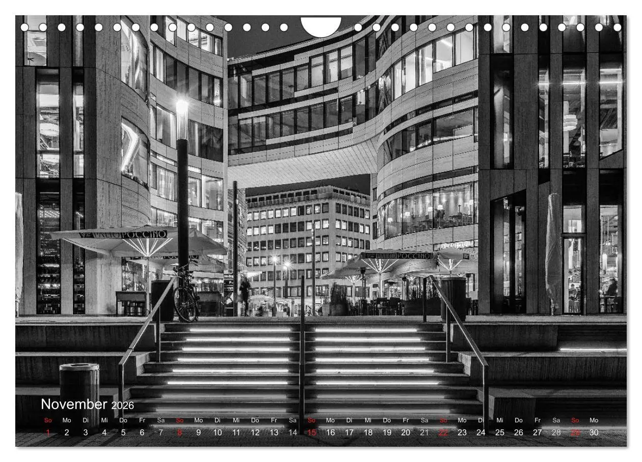 Bild: 9783516061222 | Düsseldorf Ansichten in Schwarz-Weiß (Wandkalender 2026 DIN A4...