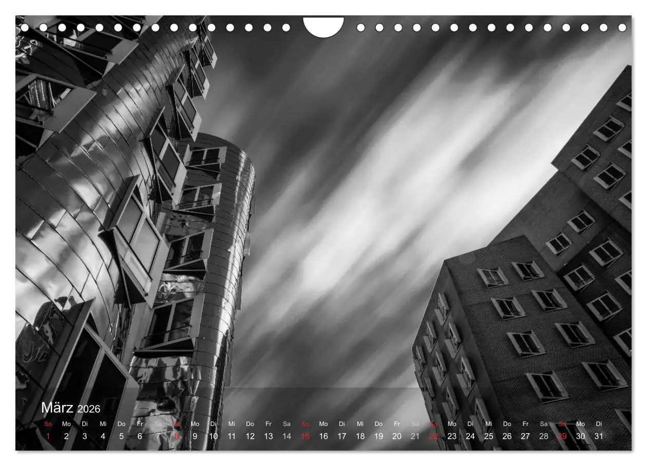 Bild: 9783516061222 | Düsseldorf Ansichten in Schwarz-Weiß (Wandkalender 2026 DIN A4...