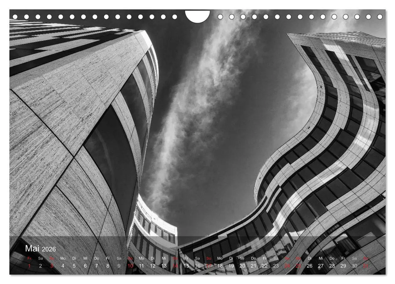 Bild: 9783516061222 | Düsseldorf Ansichten in Schwarz-Weiß (Wandkalender 2026 DIN A4...