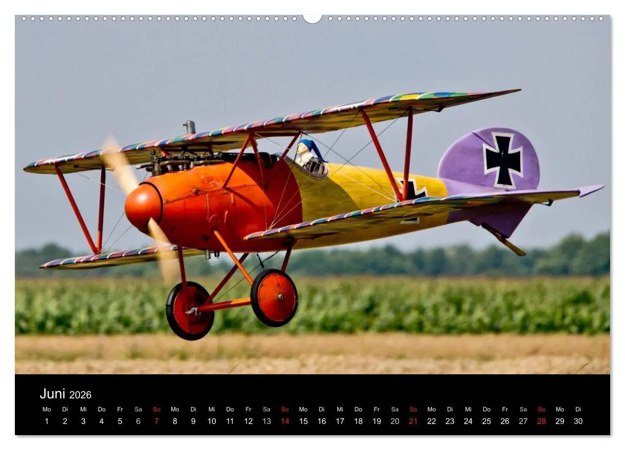 Bild: 9783516131222 | Dies und das vom Modellflugplatz (Wandkalender 2026 DIN A2 quer),...