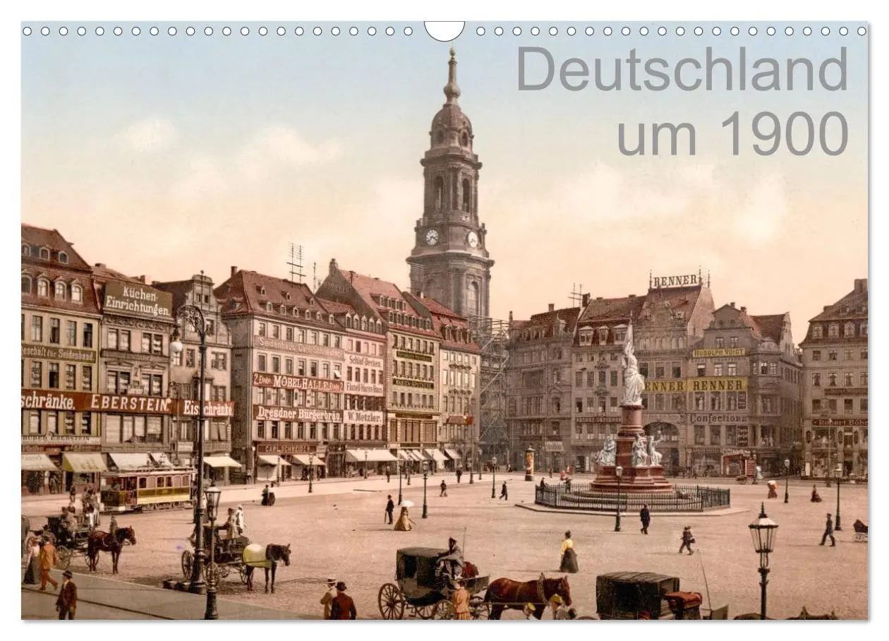 Cover: 9783516201222 | Deutschland um 1900 (Wandkalender 2026 DIN A3 quer), CALVENDO...