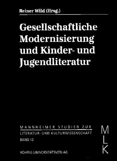 Cover: 9783861101222 | Gesellschaftliche Modernis. und Kinder- u Jugendliteratur | Wild