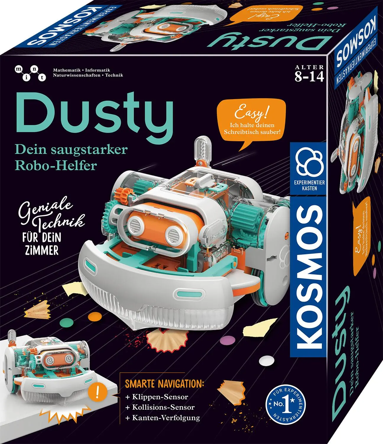 Cover: 4002051621322 | Dusty - Dein saugstarker Robo-Helfer | Experimentierkasten | Spiel