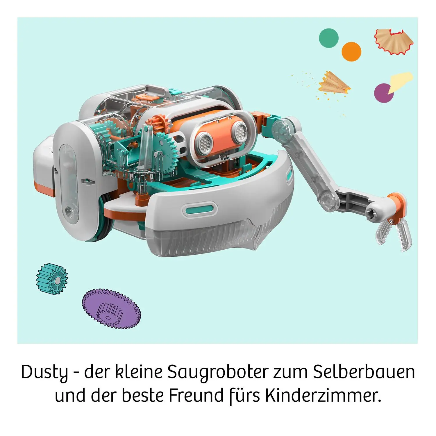 Bild: 4002051621322 | Dusty - Dein saugstarker Robo-Helfer | Experimentierkasten | Spiel