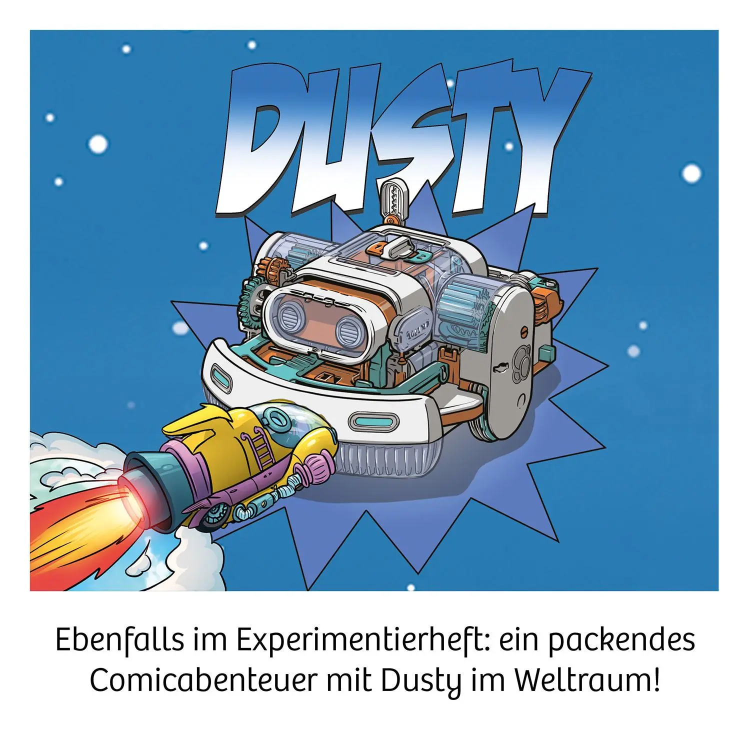 Bild: 4002051621322 | Dusty - Dein saugstarker Robo-Helfer | Experimentierkasten | Spiel