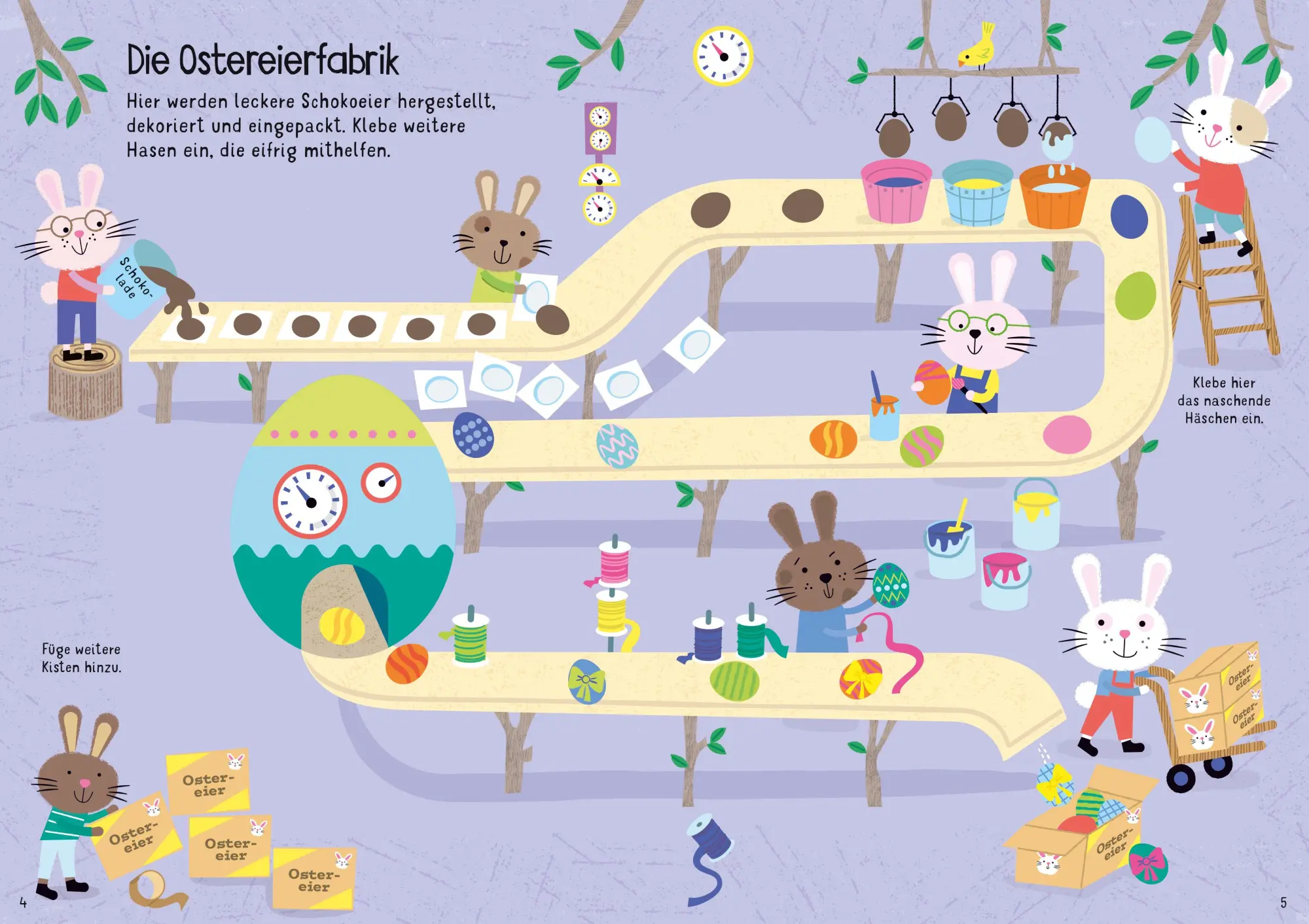 Bild: 9781035701322 | Mein Immer-wieder-Stickerbuch: Die Häschen feiern Ostern | Taschenbuch