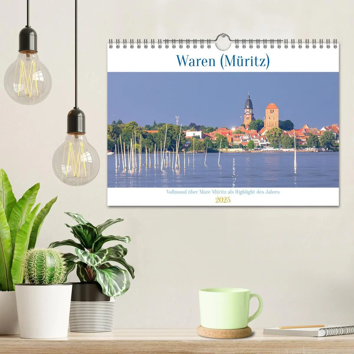 Bild: 9783383921322 | Waren (Müritz) in der Mecklenburgischen Seenplatte (Wandkalender...