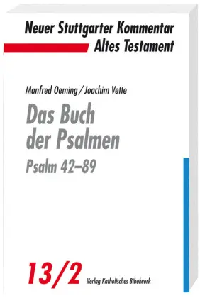 Cover: 9783460071322 | Das Buch der Psalmen, Psalm 42-89 | Manfred Oeming (u. a.) | Buch