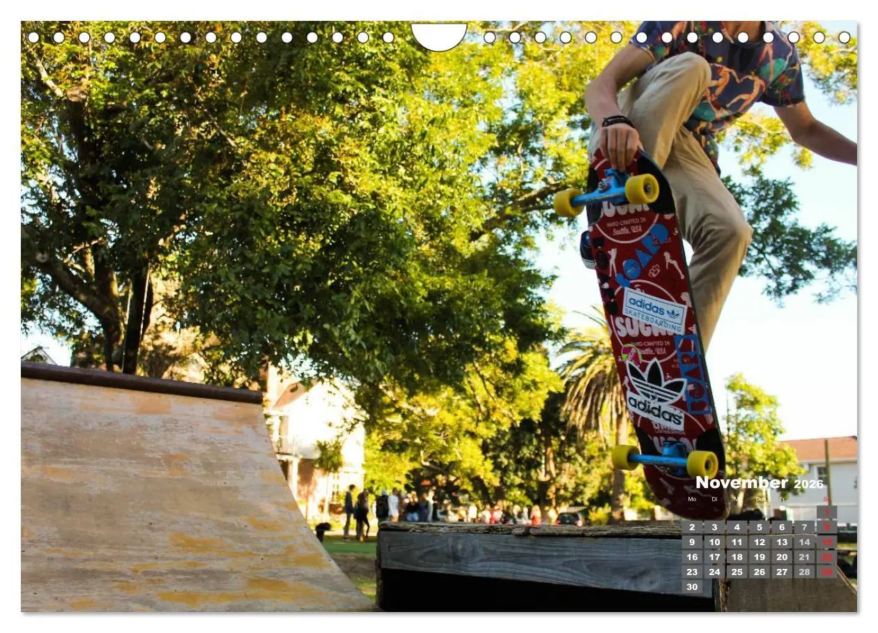 Bild: 9783516051322 | Skater. Skateboarding-Impressionen (Wandkalender 2026 DIN A4 quer),...