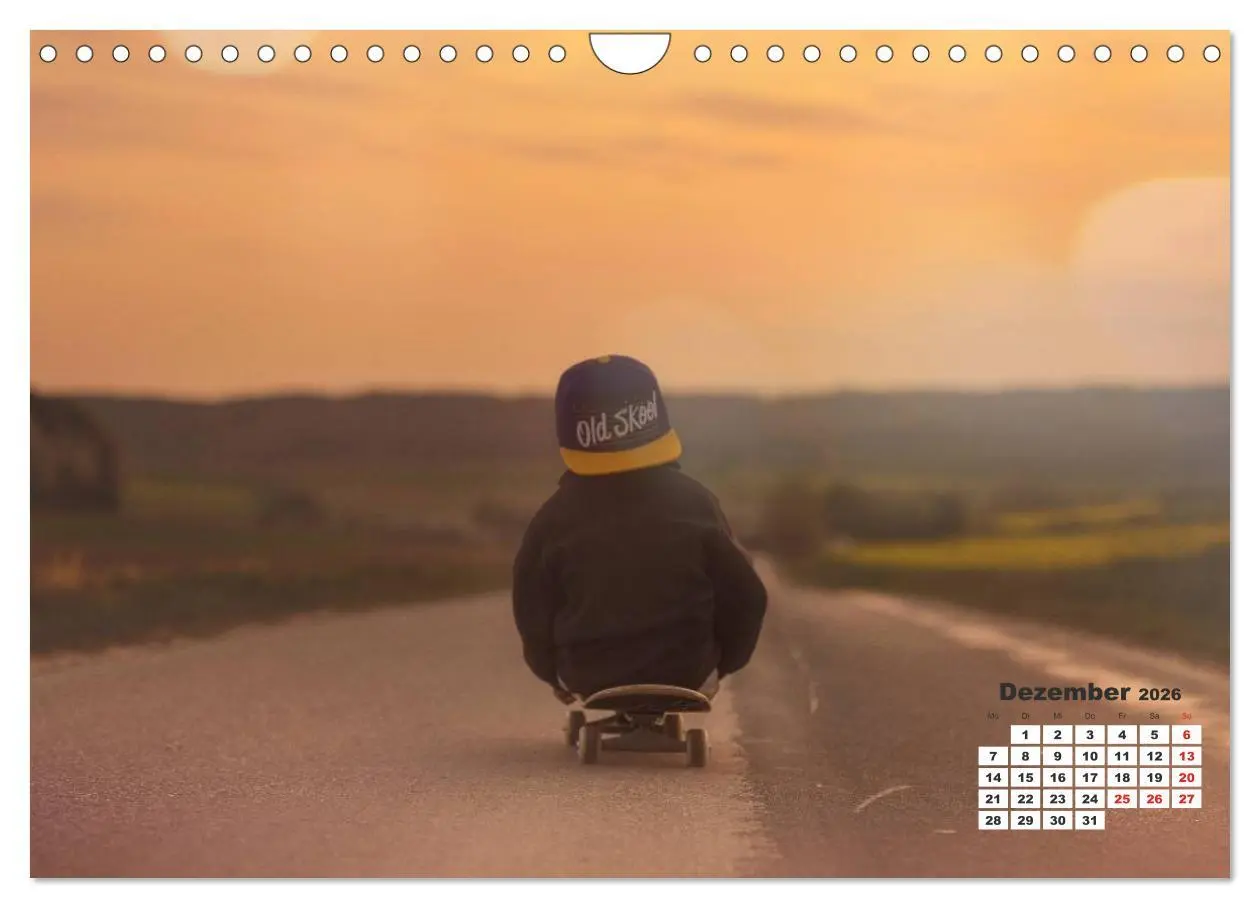 Bild: 9783516051322 | Skater. Skateboarding-Impressionen (Wandkalender 2026 DIN A4 quer),...