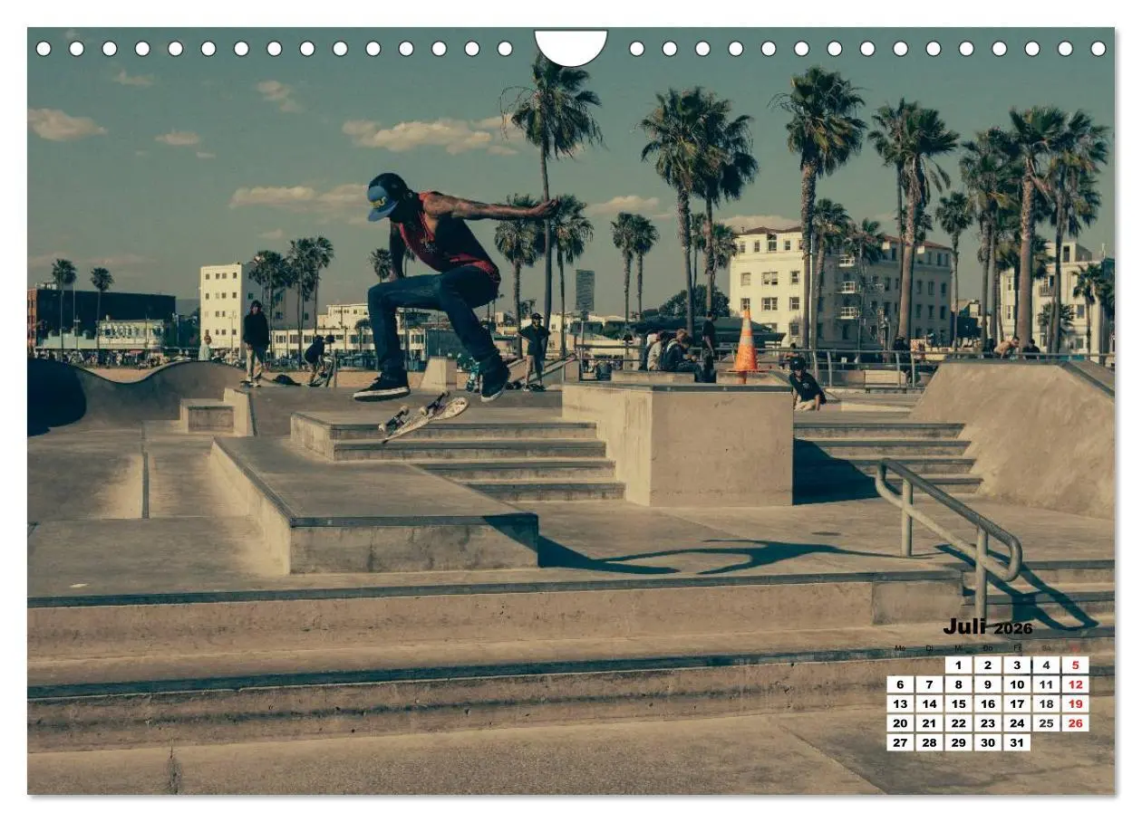 Bild: 9783516051322 | Skater. Skateboarding-Impressionen (Wandkalender 2026 DIN A4 quer),...