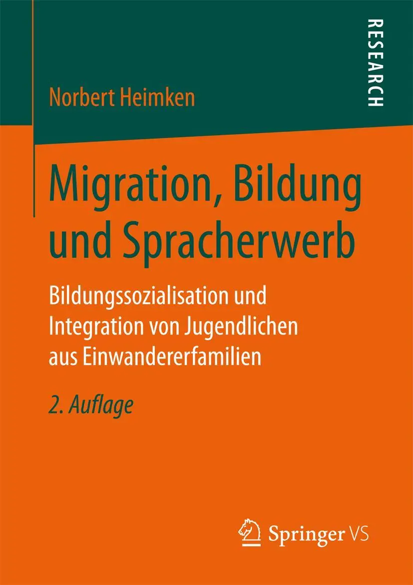 Cover: 9783658171322 | Migration, Bildung und Spracherwerb | Norbert Heimken | Taschenbuch