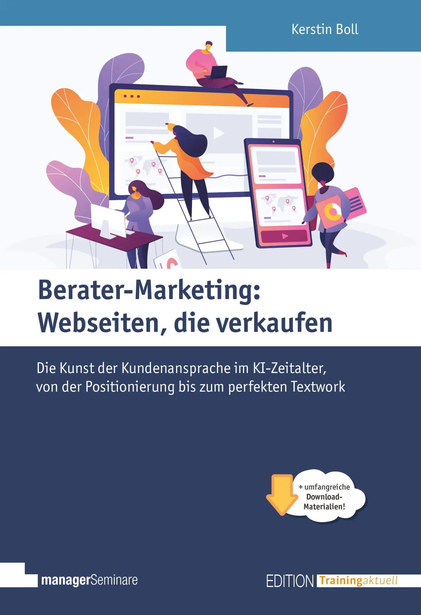 Cover: 9783949611322 | Berater-Marketing: Webseiten, die verkaufen | Kerstin Boll | Buch