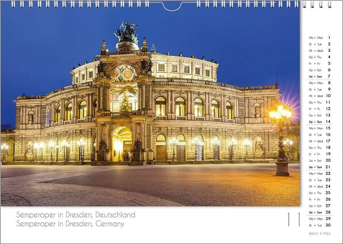 Bild: 9783969031322 | Opernhäuser, ein Musik-Kalender 2027, DIN A4 | Peter Bach Jr. | 2027