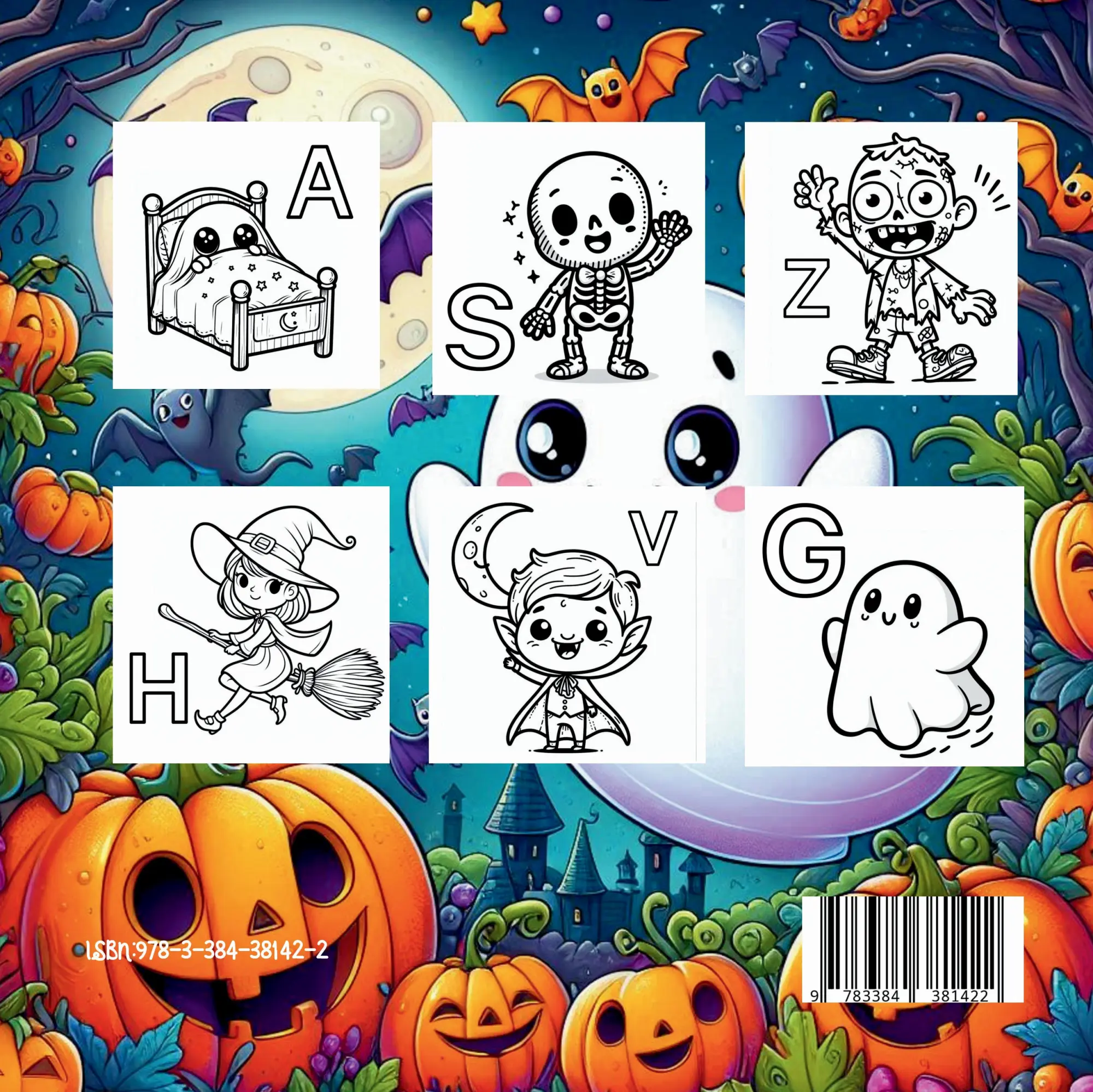 Autor: 9783384381422 | Das Halloween-ABC Malbuch | Gruseln und Malen von A bis Z | Finn Avery