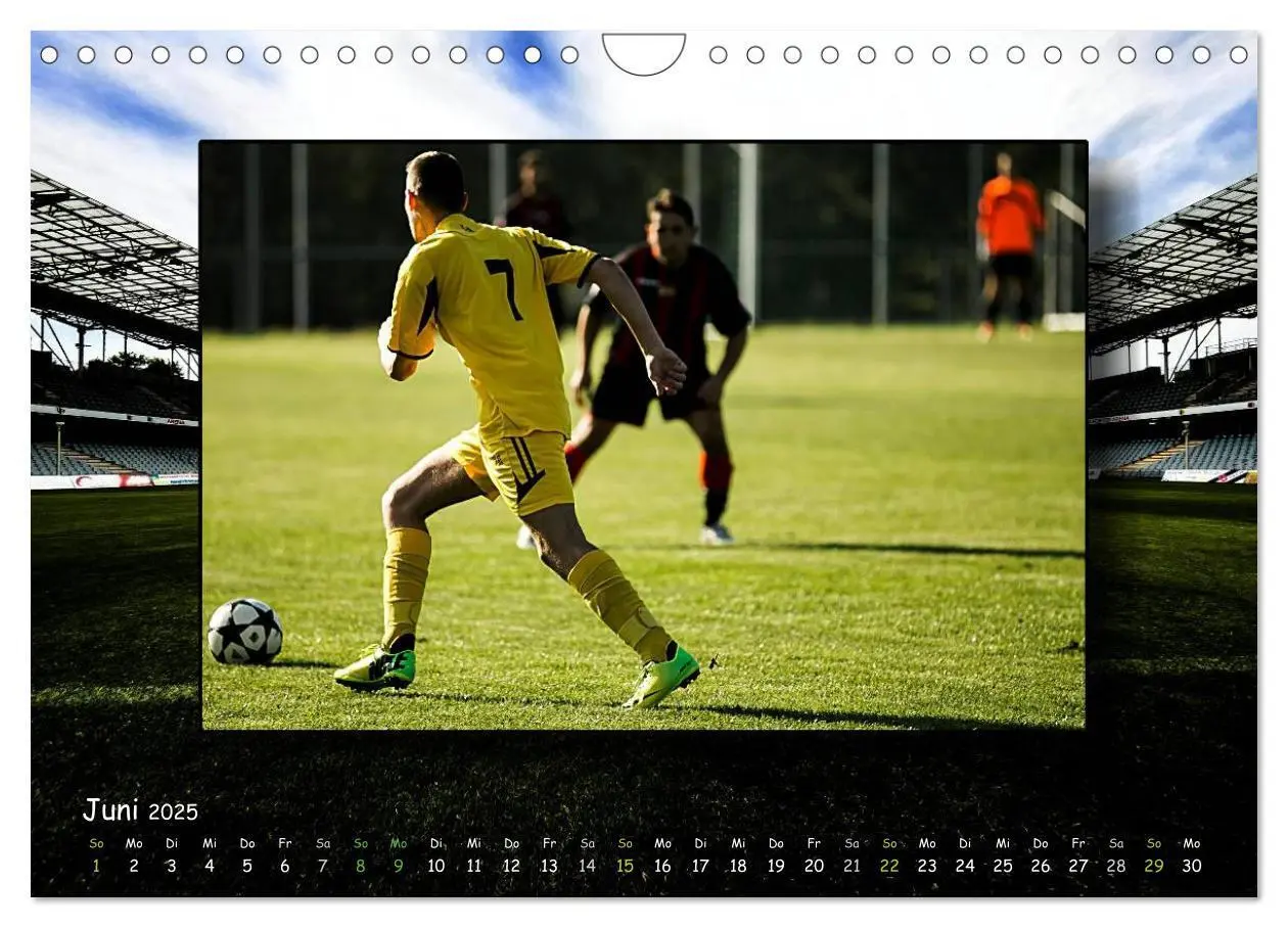 Bild: 9783435551422 | Fußball regiert die Welt (Wandkalender 2025 DIN A4 quer), CALVENDO...