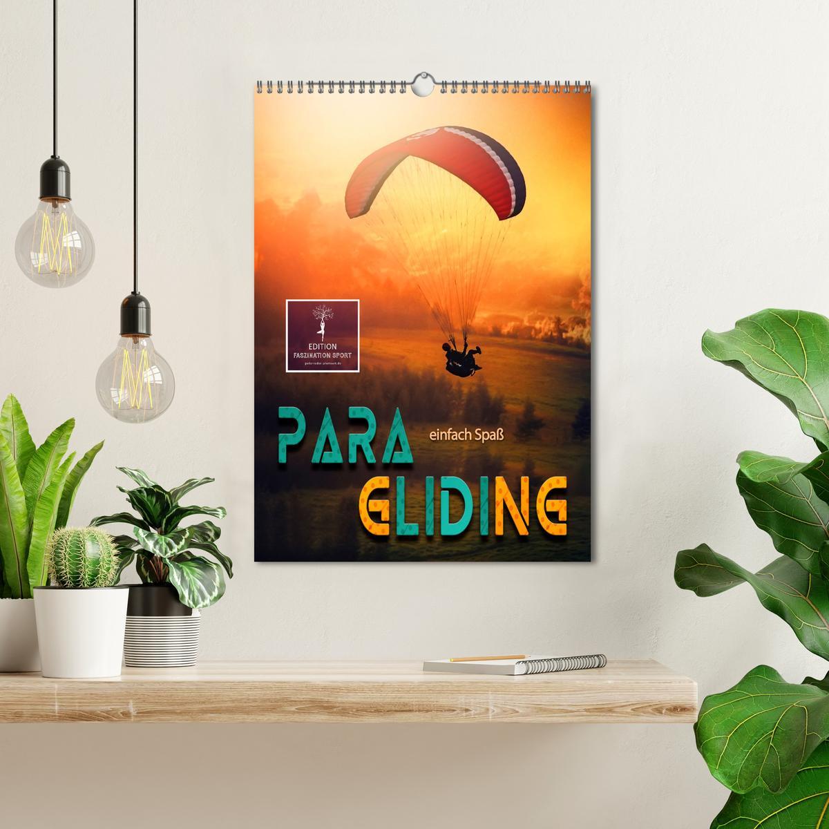 Bild: 9783435931422 | Paragliding - einfach Spaß (Wandkalender 2025 DIN A3 hoch),...