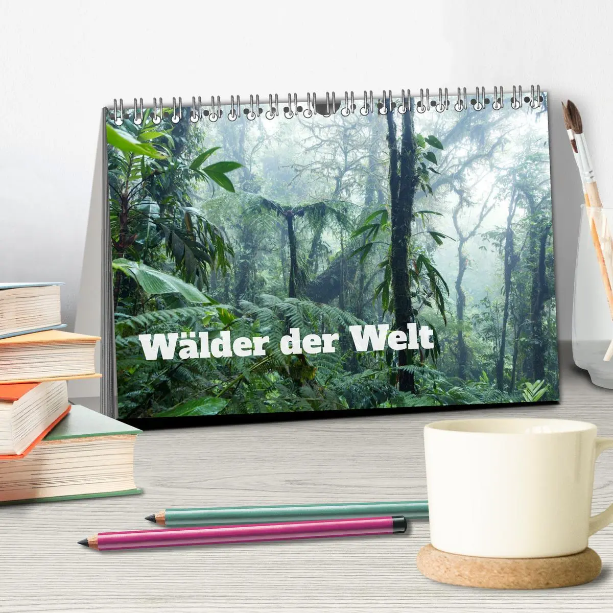 Bild: 9783457571422 | Wälder der Welt (Tischkalender 2026 DIN A5 quer), CALVENDO...