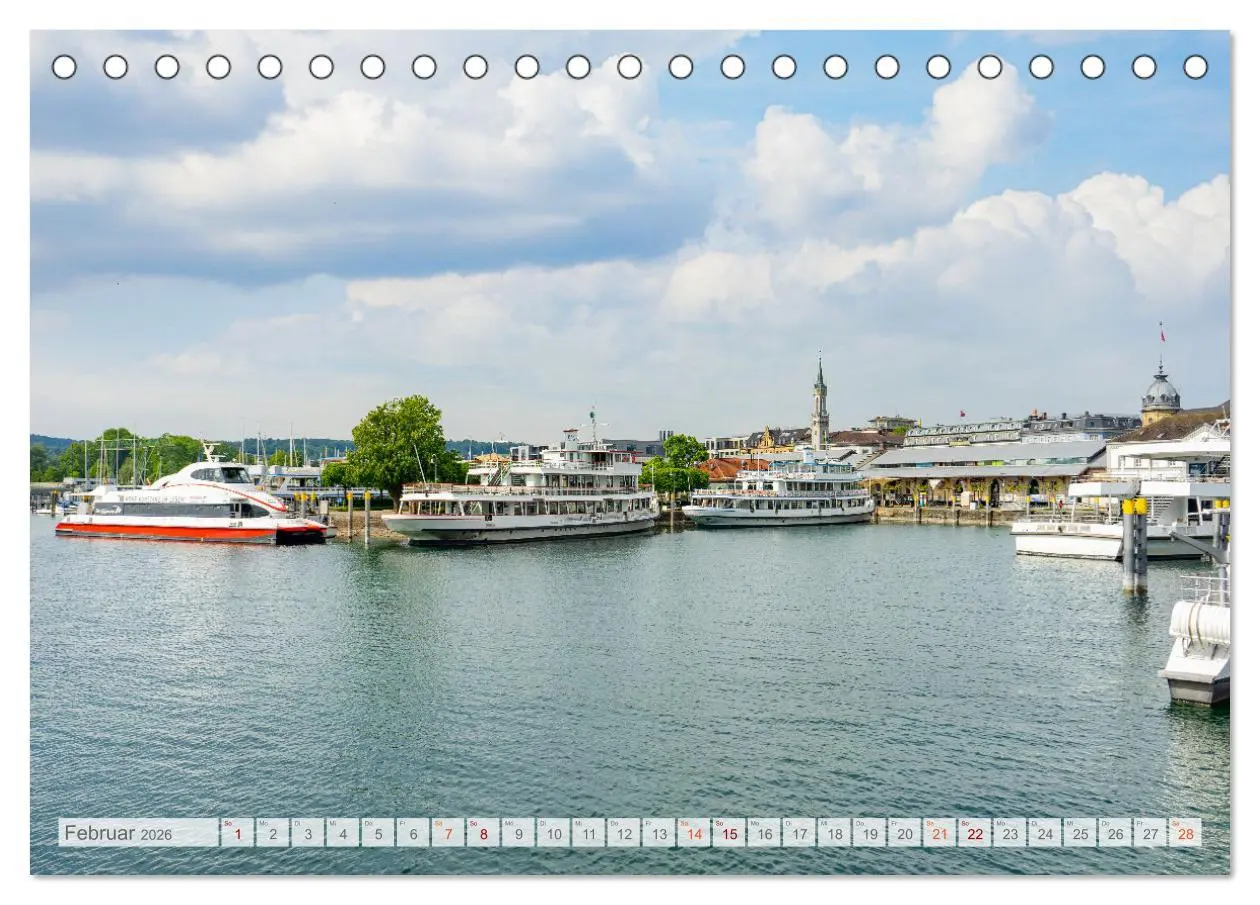 Bild: 9783457641422 | Konstanz Stadtansichten (Tischkalender 2026 DIN A5 quer), CALVENDO...