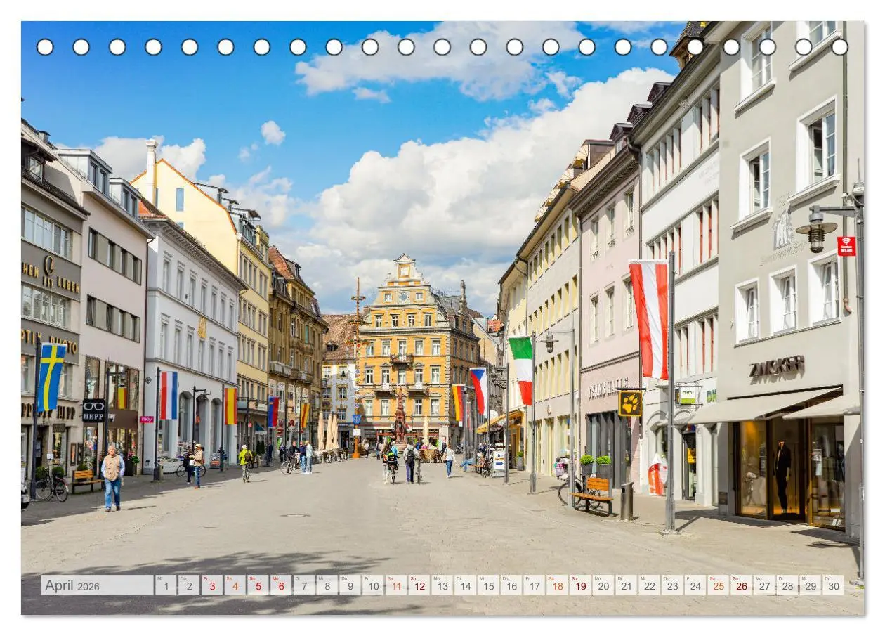 Bild: 9783457641422 | Konstanz Stadtansichten (Tischkalender 2026 DIN A5 quer), CALVENDO...