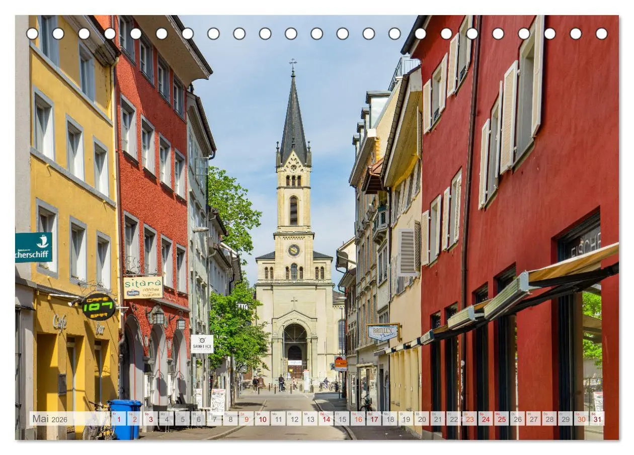 Bild: 9783457641422 | Konstanz Stadtansichten (Tischkalender 2026 DIN A5 quer), CALVENDO...