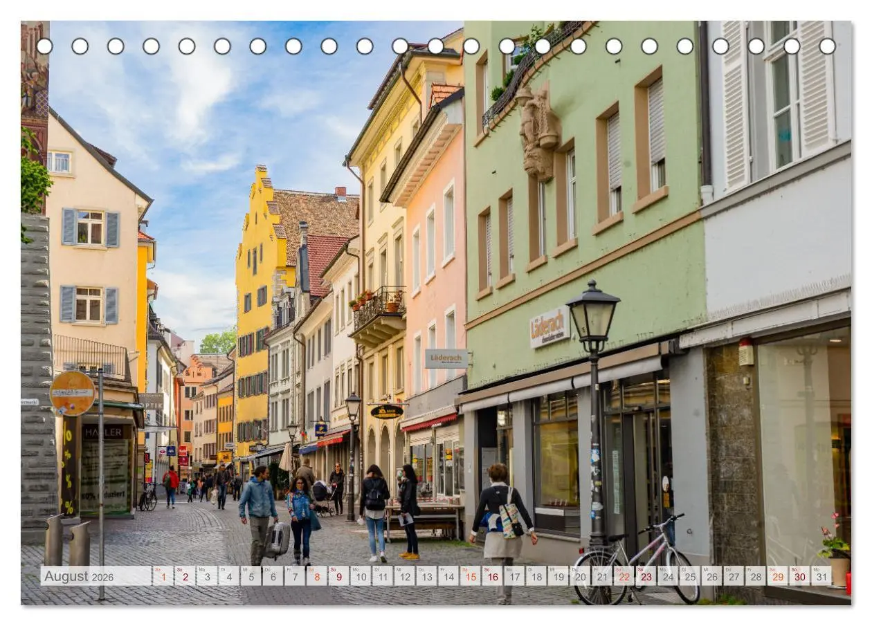 Bild: 9783457641422 | Konstanz Stadtansichten (Tischkalender 2026 DIN A5 quer), CALVENDO...