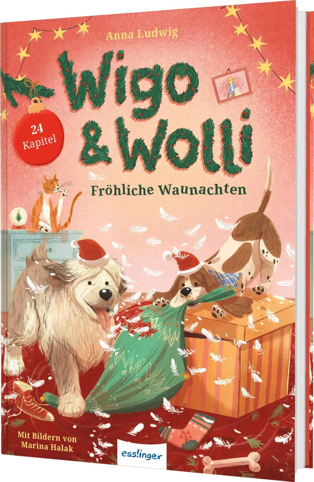 Cover: 9783480241422 | Wigo &amp; Wolli - Fröhliche Waunachten | Anna Ludwig | Buch | 128 S.