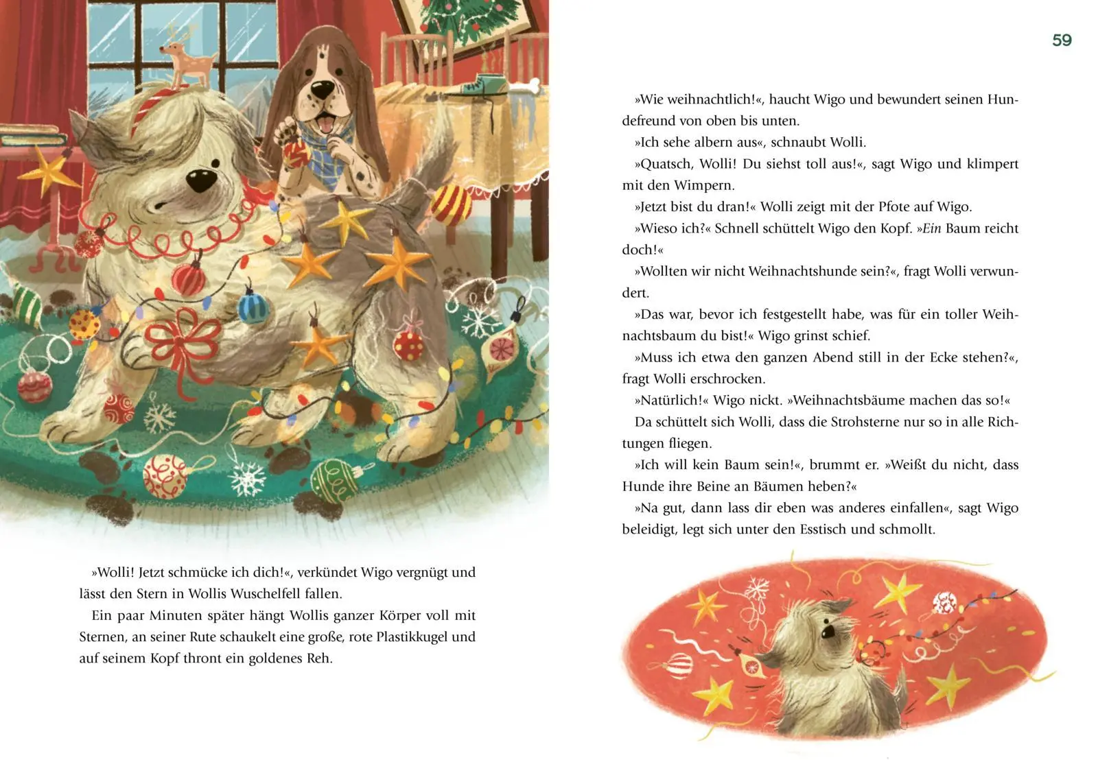 Bild: 9783480241422 | Wigo &amp; Wolli - Fröhliche Waunachten | Anna Ludwig | Buch | 128 S.