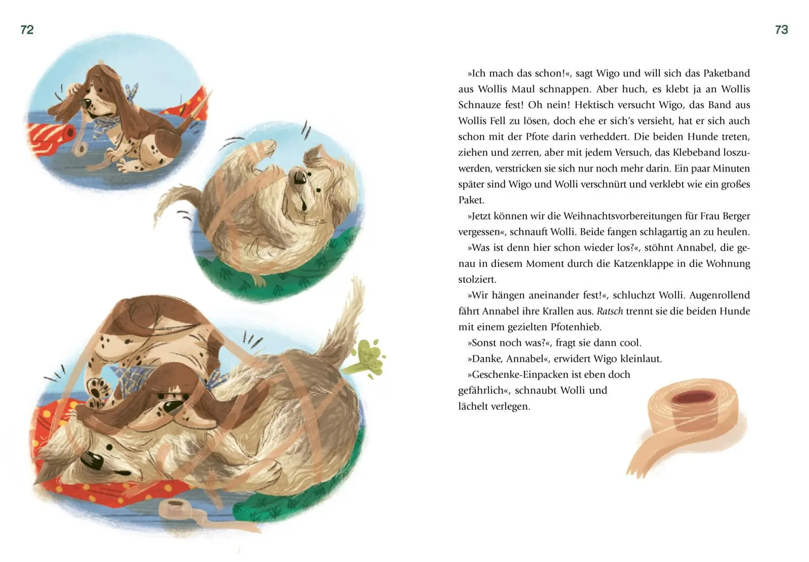 Bild: 9783480241422 | Wigo &amp; Wolli - Fröhliche Waunachten | Anna Ludwig | Buch | 128 S.