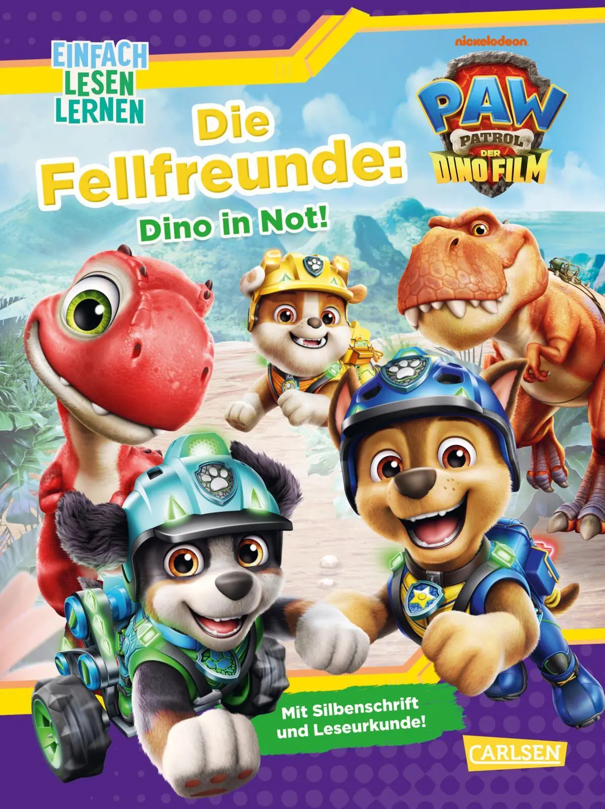 Cover: 9783551691422 | PAW Patrol - The Dino Movie Die Fellfreunde: Dino in Not | Nora de Lon