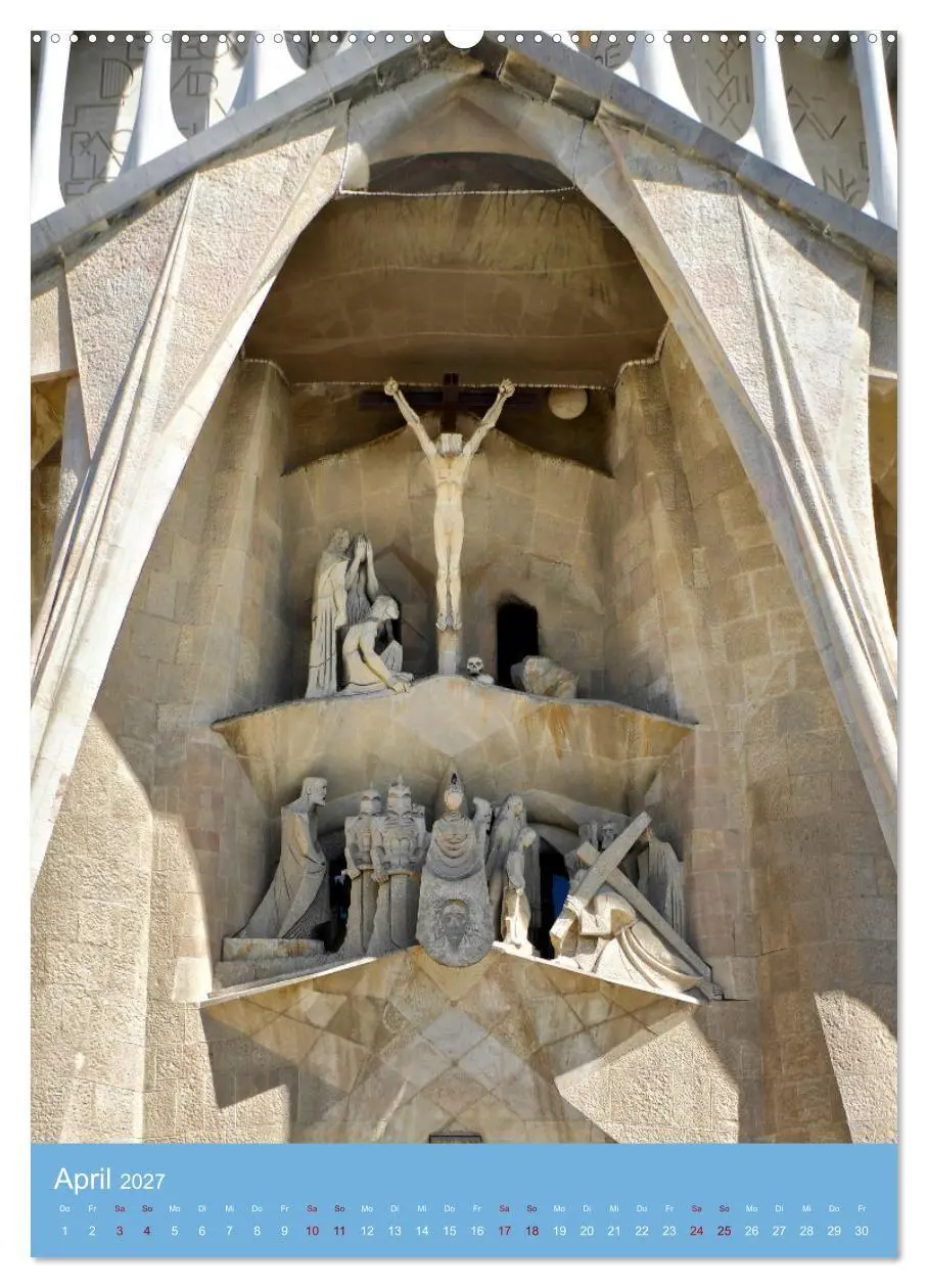 Bild: 9783569441422 | Sagrada Família - Gaudís unvollendetes Meisterwerk (Wandkalender...