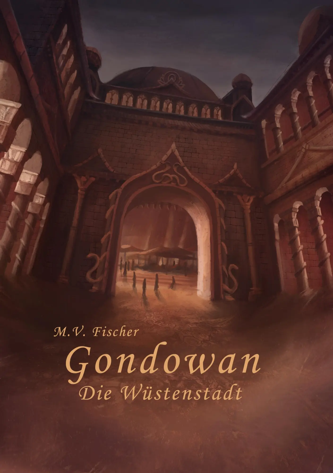 Cover: 9783748181422 | Gondowan | Die Wüstenstadt | Miriam Vanessa Fischer | Taschenbuch