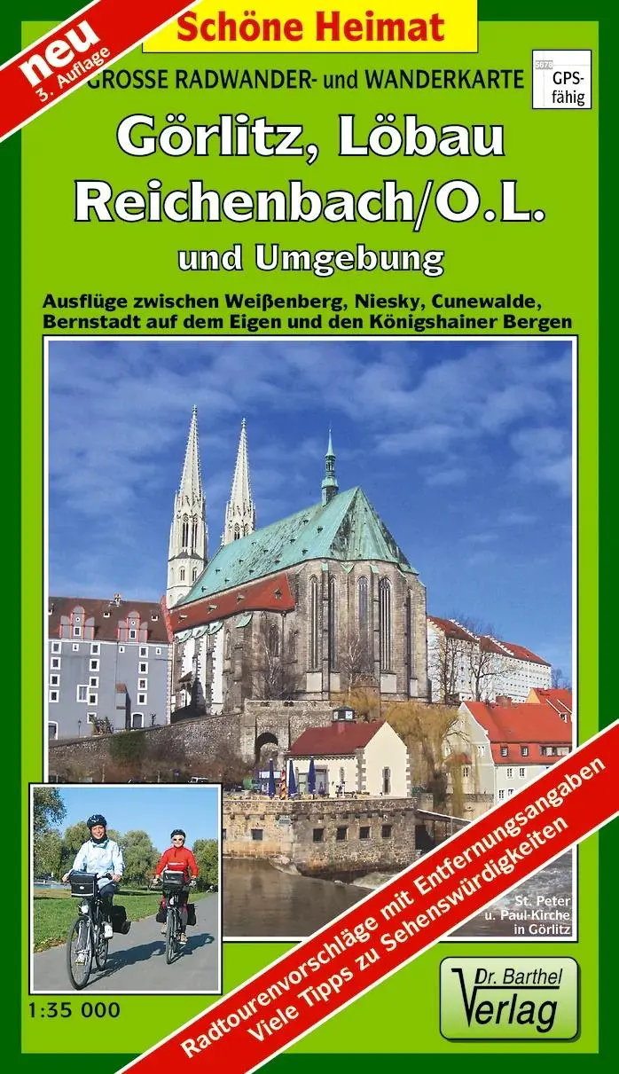 Cover: 9783895911422 | Görlitz, Löbau, Reichenbach/O.L. und Umgebung 1 : 35 000 | Barthel