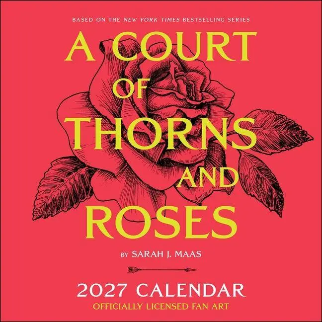 Cover: 9798881611422 | A Court of Thorns and Roses Officially Licensed Fan Art 2027 Wall...