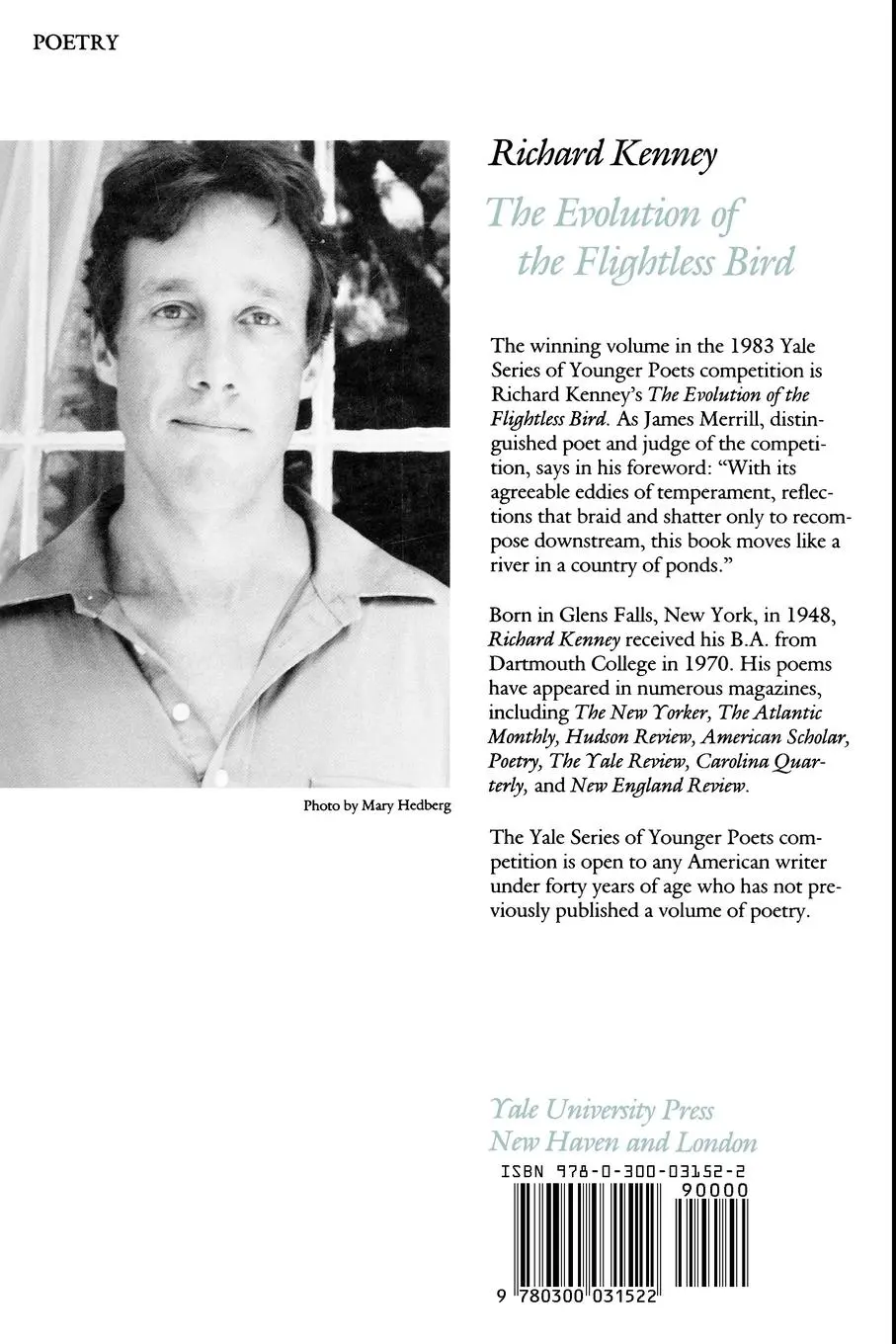 Rückseite: 9780300031522 | The Evolution of the Flightless Bird | Richard Kenney | Taschenbuch