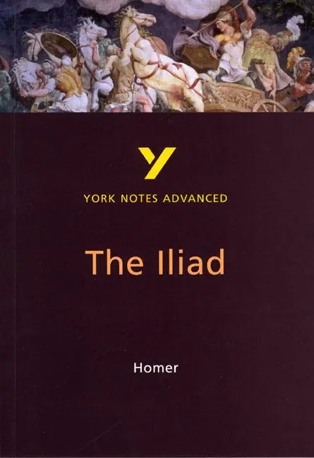Cover: 9780582431522 | The Iliad (York Notes Advanced) English Literature Study Guide -...