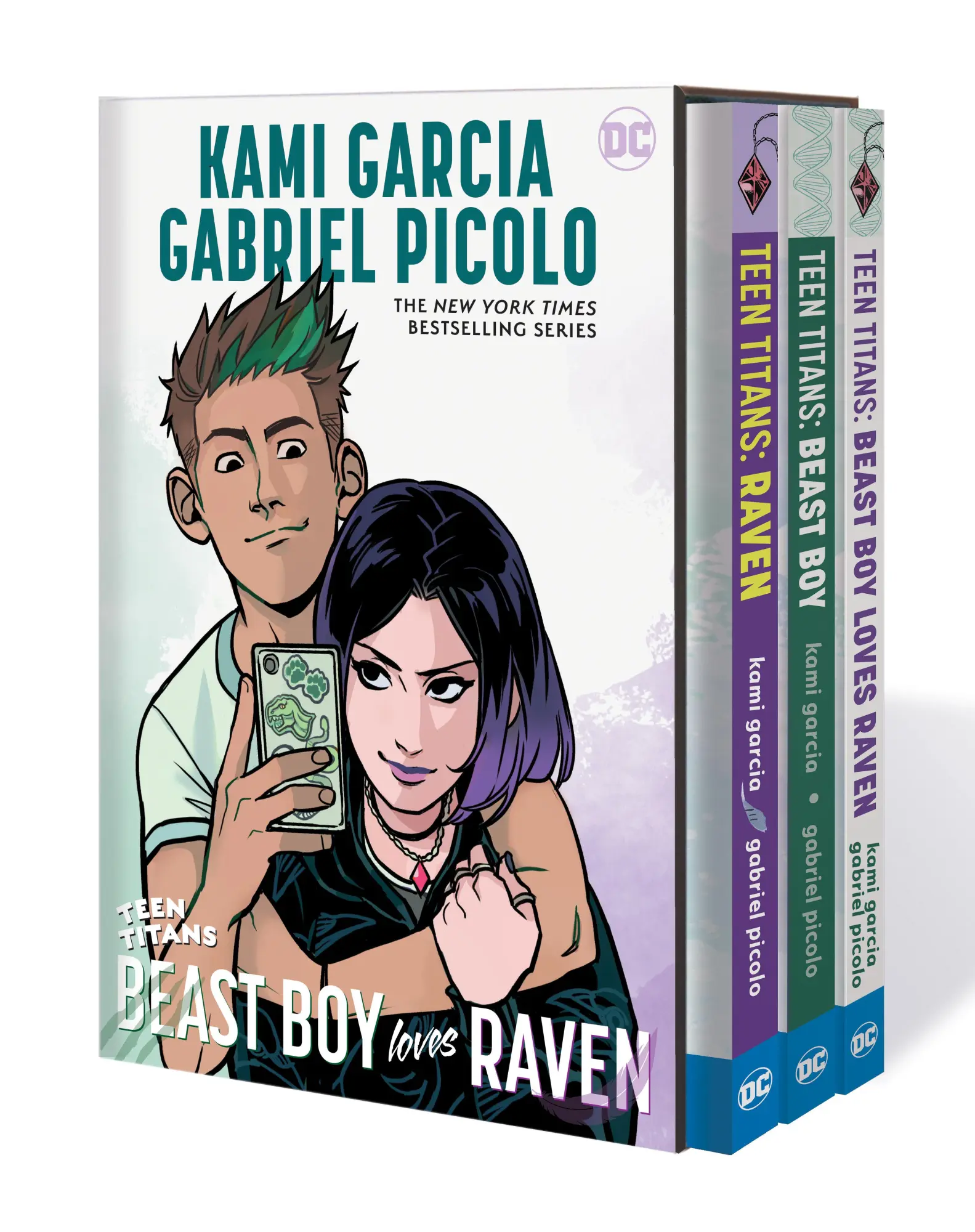 Cover: 9781779511522 | Teen Titans: Raven, Beast Boy and Beast Boy Loves Raven Box Set | Box