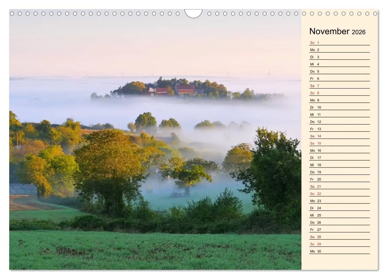 Bild: 9783457871522 | Burgund - Das grüne Herz Frankreichs (Wandkalender 2026 DIN A3...