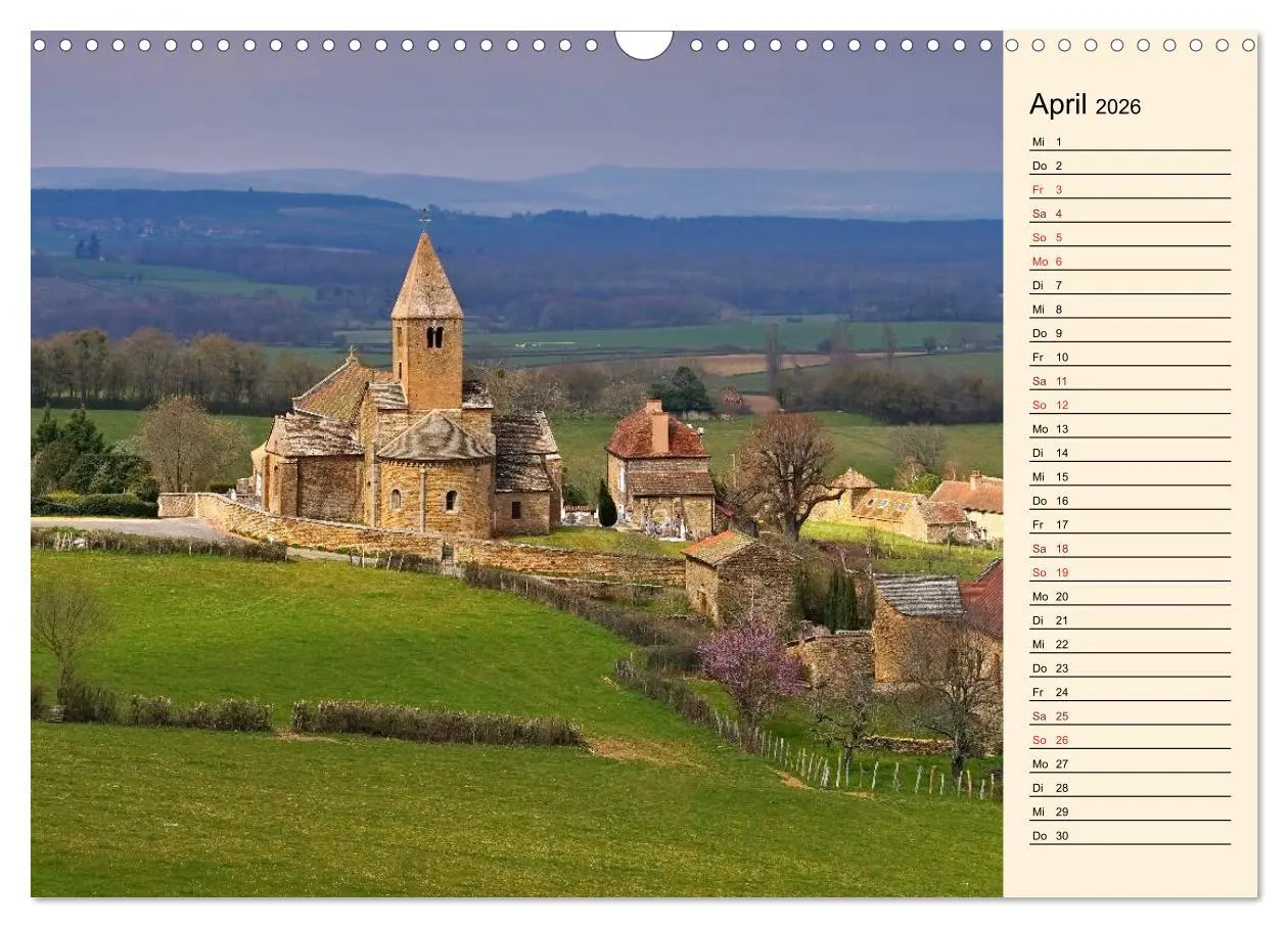 Bild: 9783457871522 | Burgund - Das grüne Herz Frankreichs (Wandkalender 2026 DIN A3...