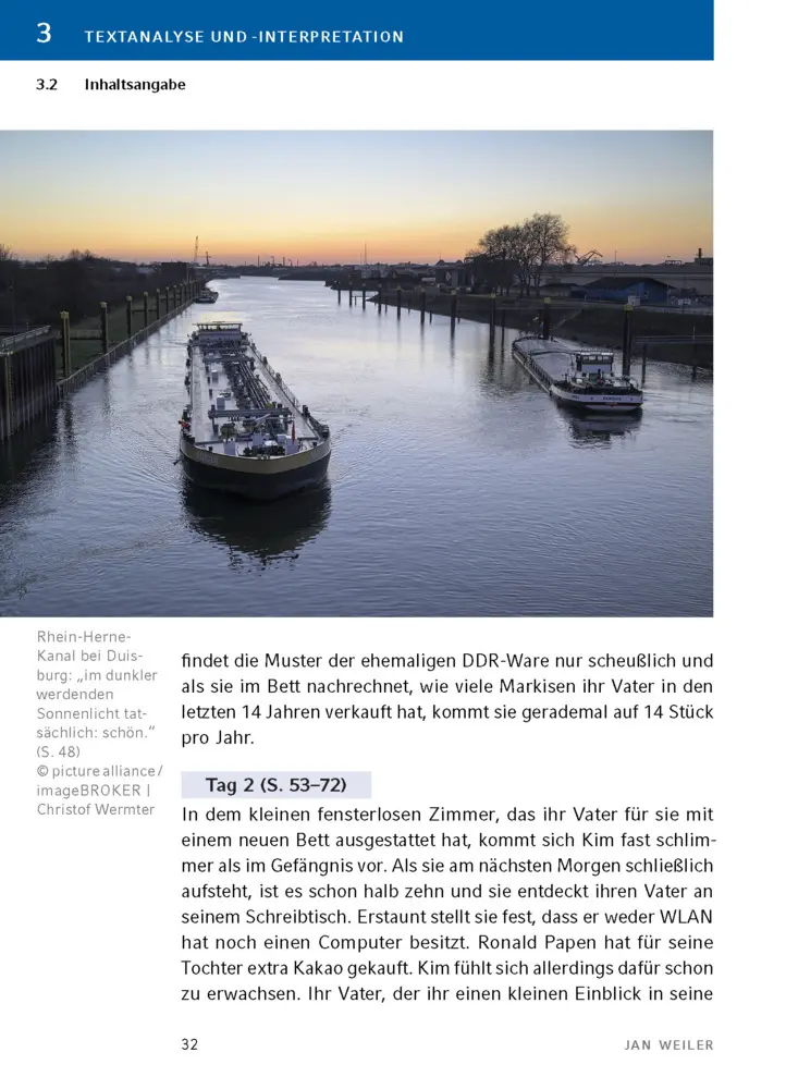 Bild: 9783804431522 | Der Markisenmann von Jan Weiler - Textanalyse und Interpretation