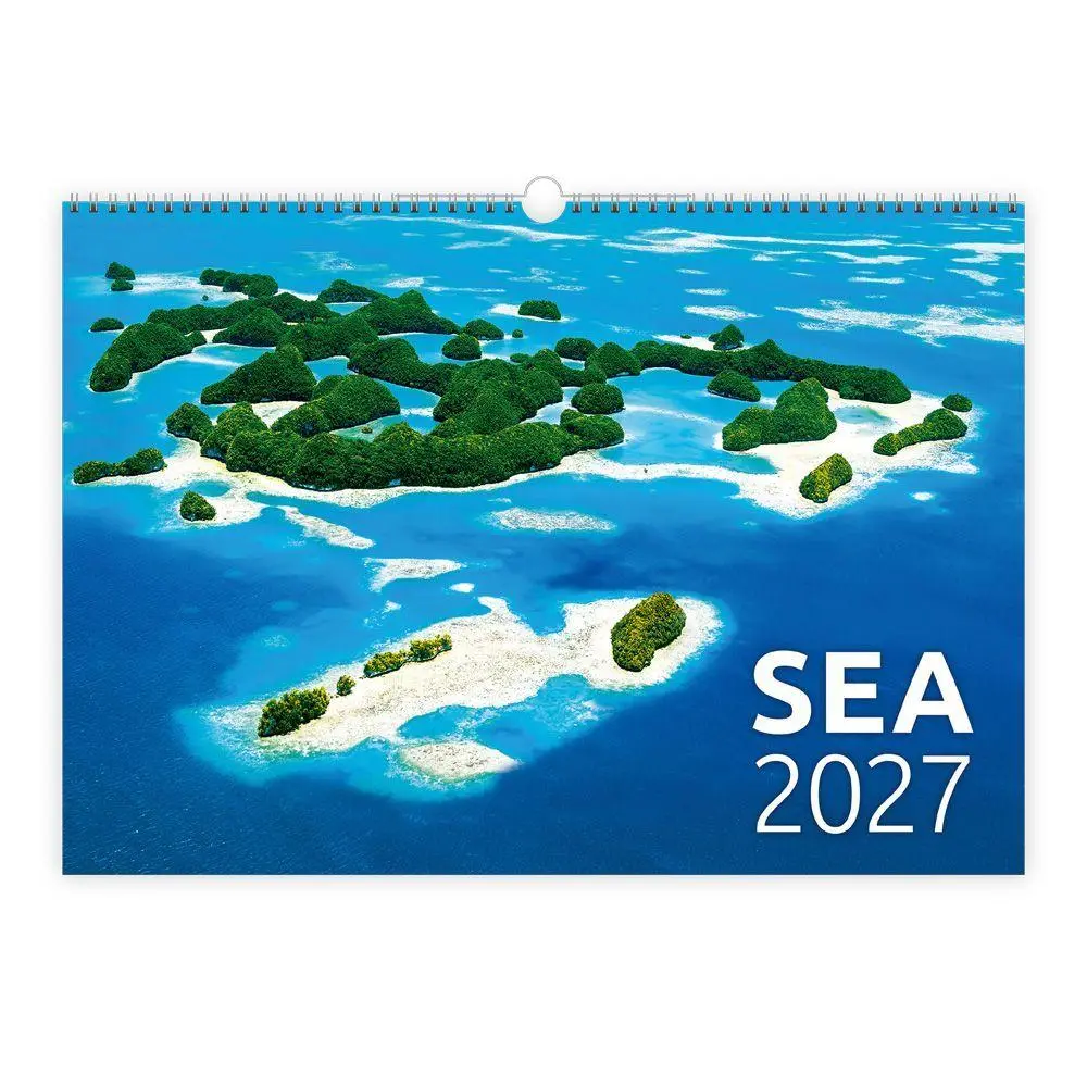 Cover: 8596641041622 | TRÖTSCH - Wandkalender Sea 2027 | Wandkalender | KG | Kalender | 24 S.