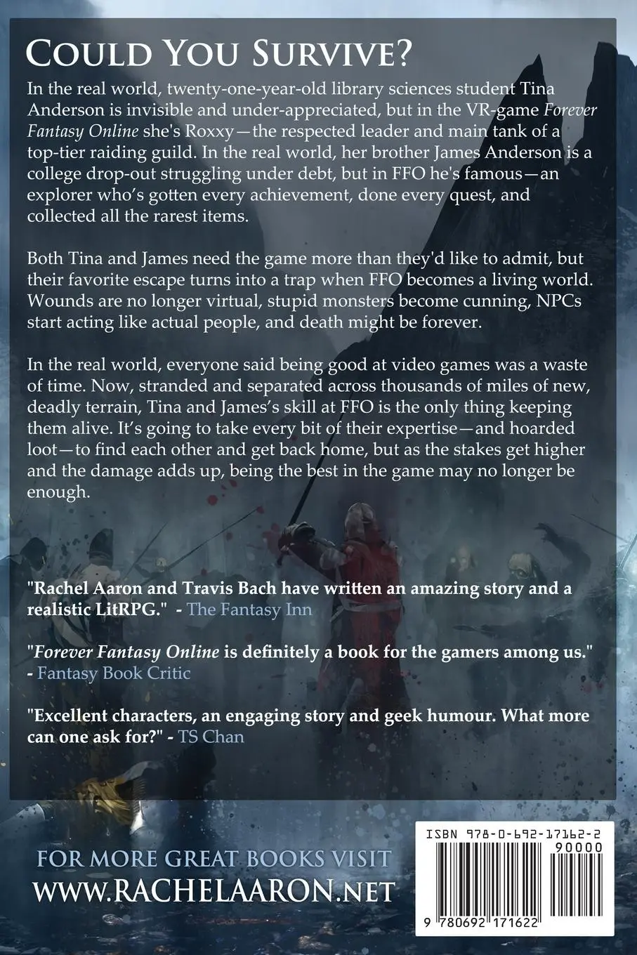 Rückseite: 9780692171622 | Forever Fantasy Online | Rachel Aaron (u. a.) | Taschenbuch | Englisch