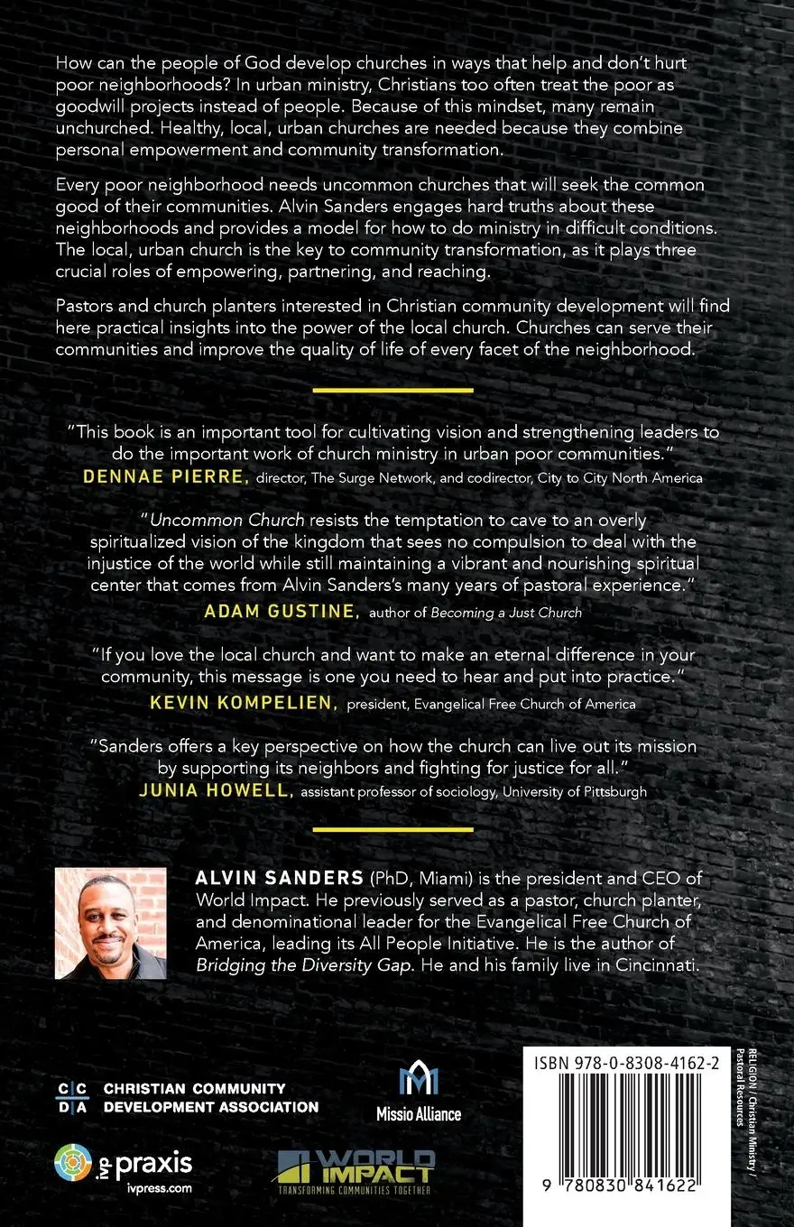 Rückseite: 9780830841622 | Uncommon Church | Community Transformation for the Common Good | Buch