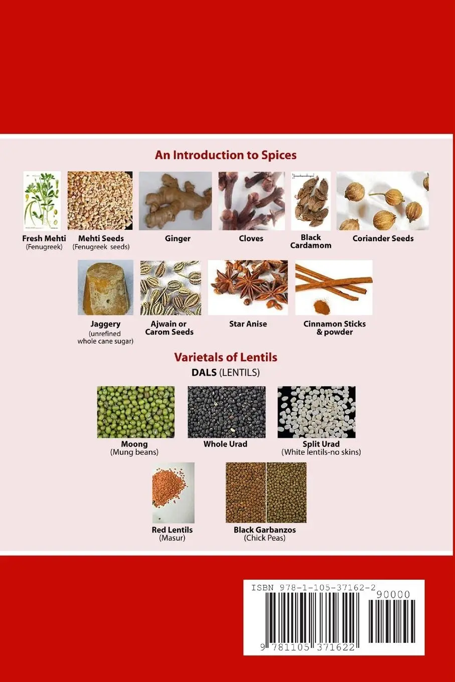 Rückseite: 9781105371622 | Indian Recipes | Surinder Sharma | Taschenbuch | Englisch | 2012