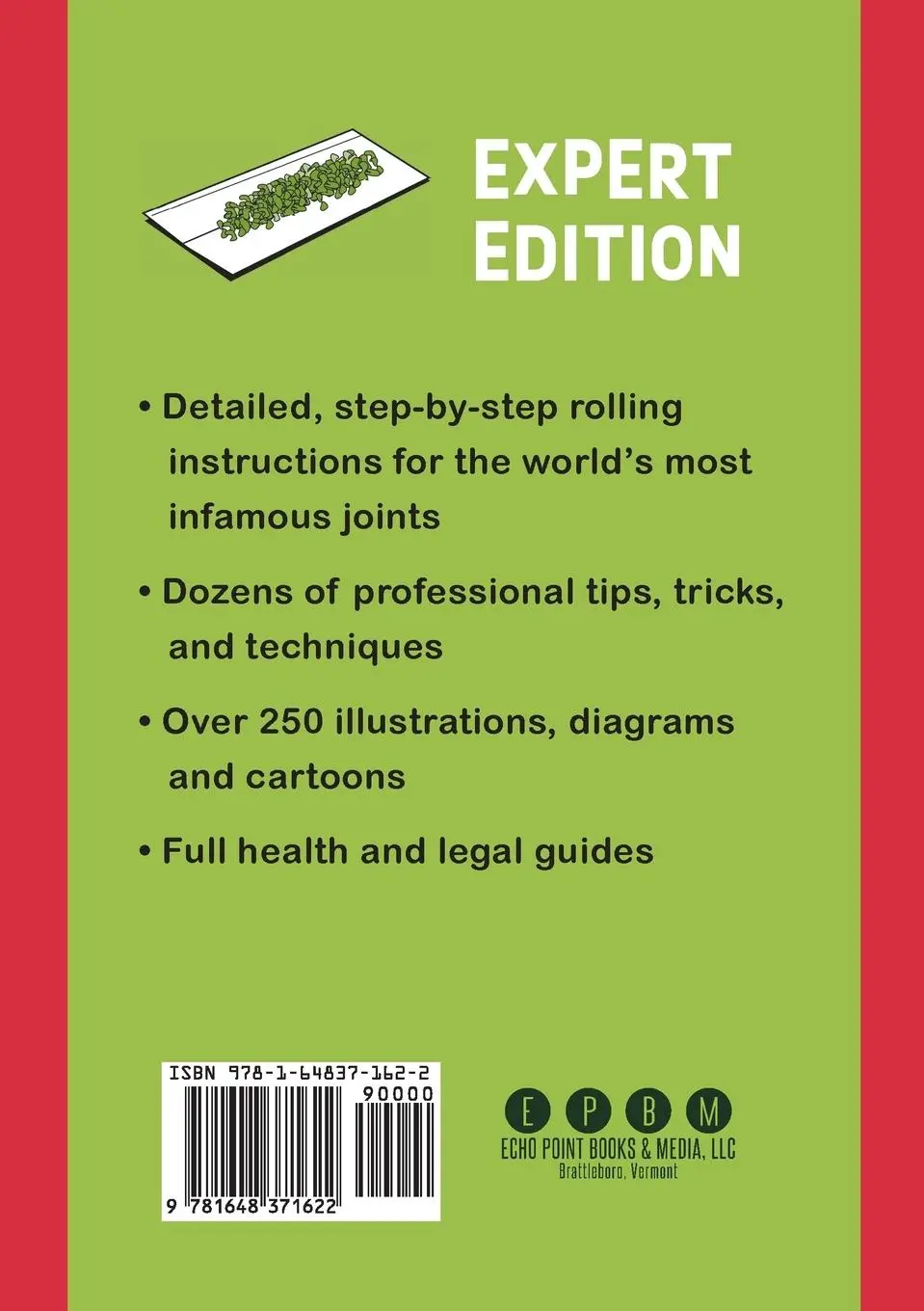 Rückseite: 9781648371622 | The Joint Rolling Handbook | Expert Edition | Bobcat Press | Buch