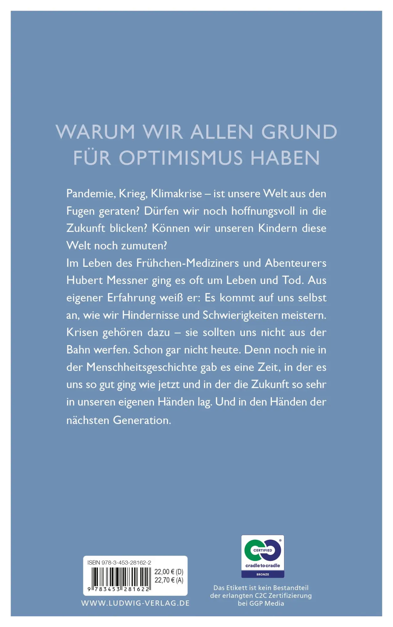 Bild: 9783453281622 | Eine gute Zeit zu leben | Hubert Messner (u. a.) | Buch | 176 S.