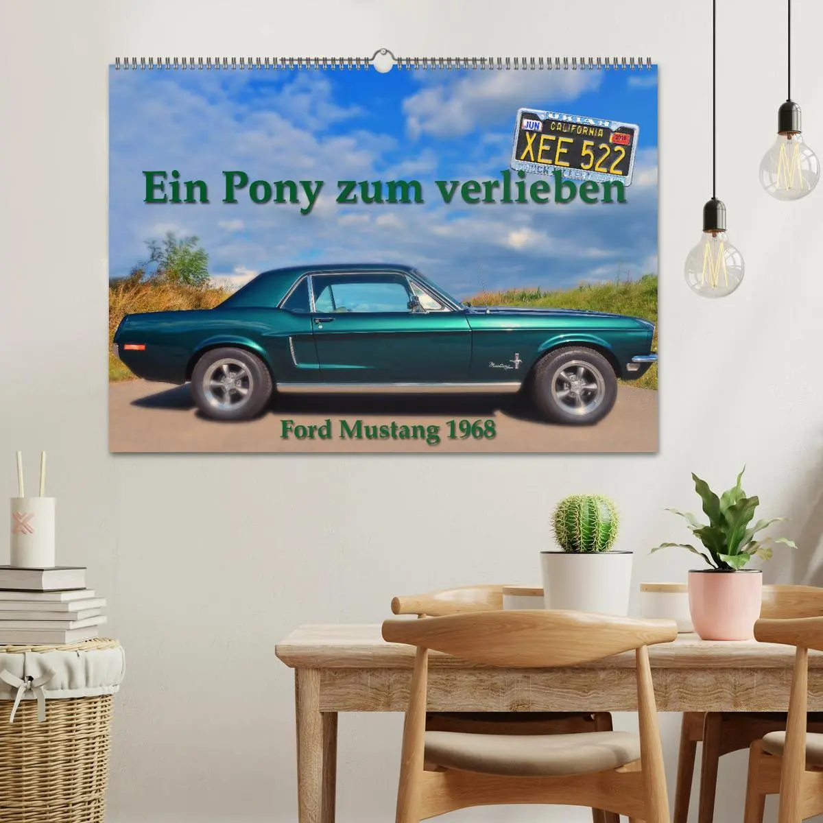 Bild: 9783457621622 | Ein Pony zum verlieben - Ford Mustang 1968 (Wandkalender 2026 DIN...
