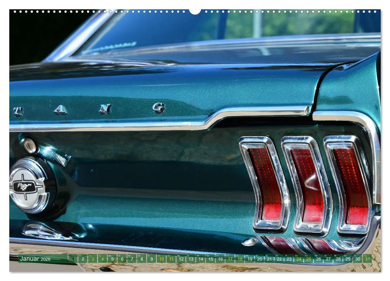 Bild: 9783457621622 | Ein Pony zum verlieben - Ford Mustang 1968 (Wandkalender 2026 DIN...