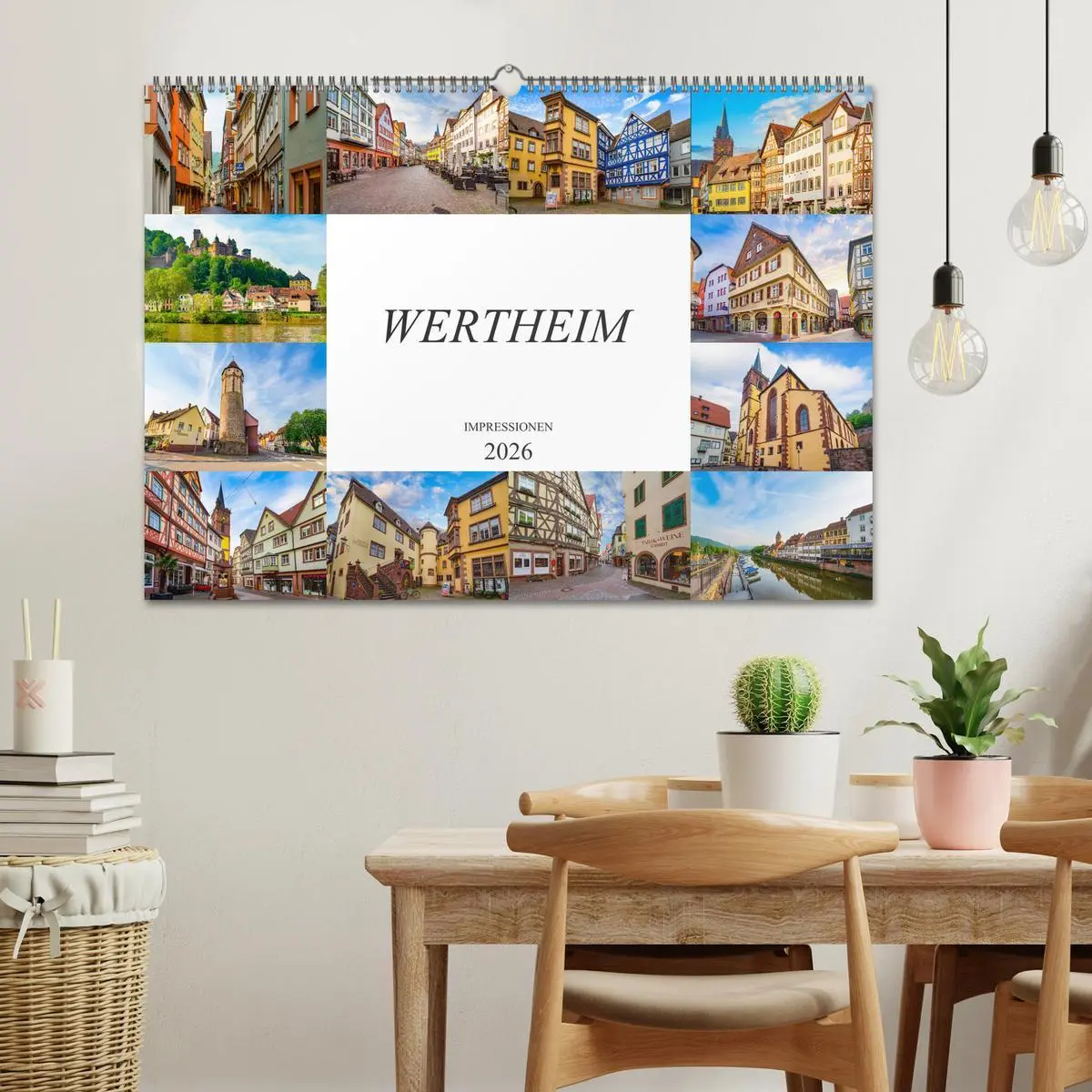 Bild: 9783457791622 | Wertheim Impressionen (Wandkalender 2026 DIN A2 quer), CALVENDO...