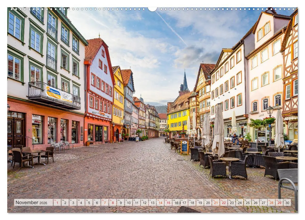 Bild: 9783457791622 | Wertheim Impressionen (Wandkalender 2026 DIN A2 quer), CALVENDO...